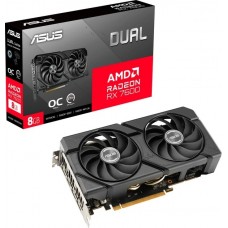 Radeon RX 7600, Asus, DUAL EVO OC, 8Gb GDDR6 (DUAL-RX7600-O8G-EVO)