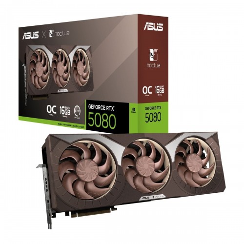 GeForce RTX 5080, Asus, Noctua OC, 16Gb GDDR7 (RTX5080-O16G-NOCTUA)