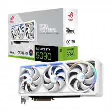 GeForce RTX 5090, Asus, ROG Astral OC (White), 32Gb GDDR7 (ROG-ASTRAL-RTX5090-O32G-WHITE)
