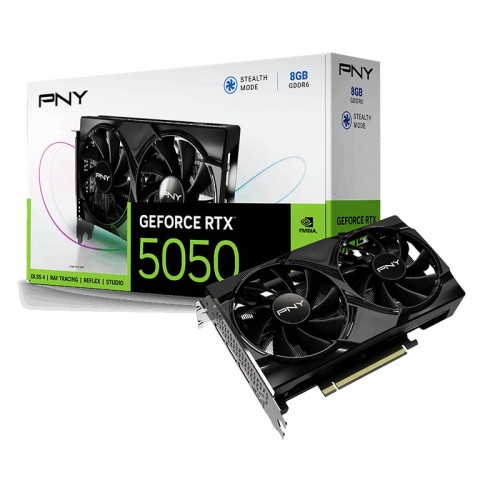 GeForce RTX 5050, PNY, DUAL, 8Gb GDDR6 (VCG50508DFXPB1)