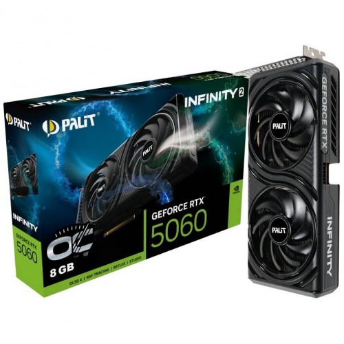 GeForce RTX 5060, Palit, Infinity 2 OC, 8Gb GDDR7 (NE75060V19P1-GB2063L)