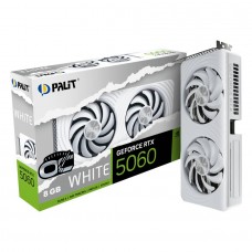 GeForce RTX 5060, Palit, OC (White), 8Gb GDDR7 (NE75060U19P1-GB2063M)