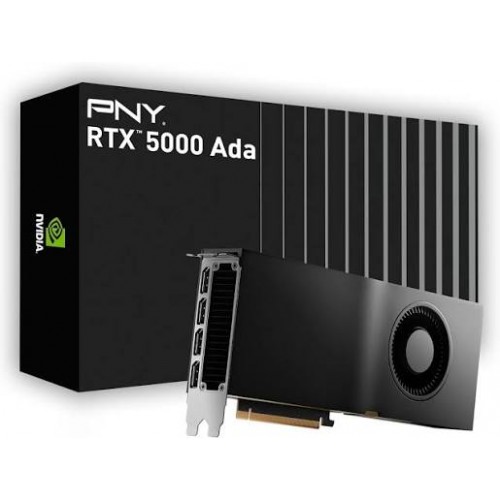 nVidia RTX 5000 (Ada Generation), PNY, 32Gb GDDR6 ECC (VCNRTX5000ADA-SB)