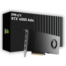 nVidia RTX A4000, PNY, 20Gb GDDR6 ECC, 160-bit, 4 x miniDP (VCNRTX4000ADA-SB)