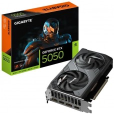 GeForce RTX 5050, Gigabyte, WINDFORCE OC, 8Gb GDDR6 (GV-N5050WF2OC-8GD)