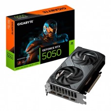 GeForce RTX 5050, Gigabyte, WINDFORCE OC V2, 8Gb GDDR6 (GV-N5050WF2OCV2-8GD)
