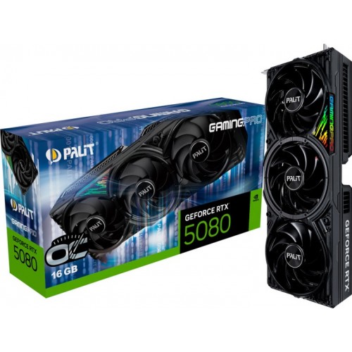 GeForce RTX 5080, Palit, GamingPro OC, 16Gb GDDR7 (NE75080S19T2-GB2031A)