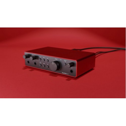 Аудіоінтерфейс FOCUSRITE Scarlett 2i2 4th Gen