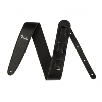 FENDER STRAP 2.5" VEGAN LEATHER BLACK