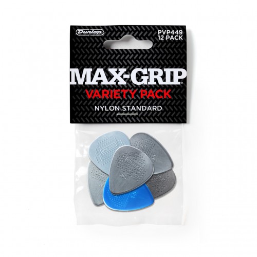 Dunlop MAX-GRIP NYLON STANDARD PICK VARIETY PACK