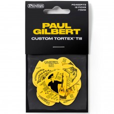 Dunlop PAUL GILBERT CUSTOM TORTEX TIII PICK .73MM Dunlop PAUL GILBERT CUSTOM TORTEX TIII PICK .73MM