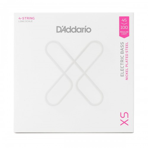 D'Addario XSB45100 XS NICKEL BASS REGULAR LIGHT (45-100)