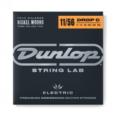 Dunlop DEN1156DC NICKEL WOUND ELECTRIC GUITAR STRINGS 11-56 | DROP C