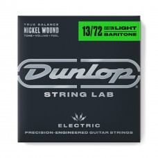 Dunlop DEN1372 NICKEL WOUND ELECTRIC BARITONE GUITAR STRINGS (13-72)
