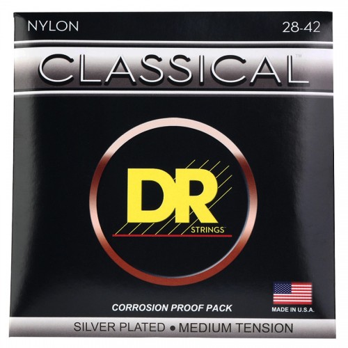 DR Strings CLASSICAL NYLON Medium Tension