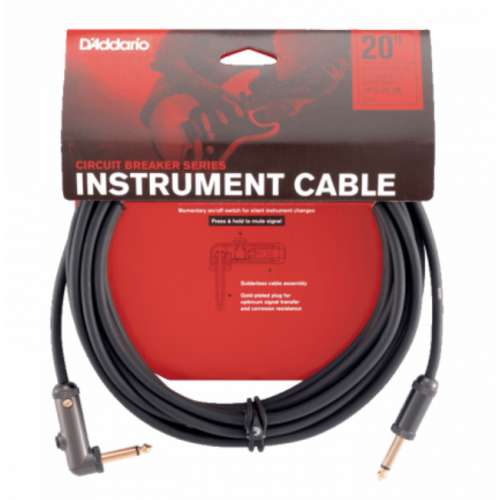 D'ADDARIO PW-AGRA-20 Curcuit Breaker Momentary Mute (6m)