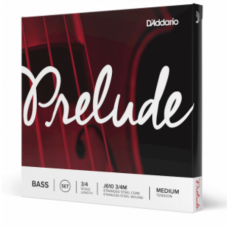 D'ADDARIO PRELUDE BASS Single D String 3/4 Scale Medium Tension