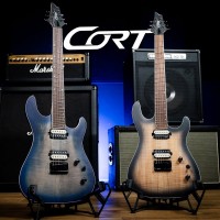 Электрогитара CORT KX300 (Open Pore Cyan Burst)