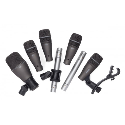 Набір інструментальних мікрофонів SAMSON DK707 - 7-Piece Drum Mic Kit