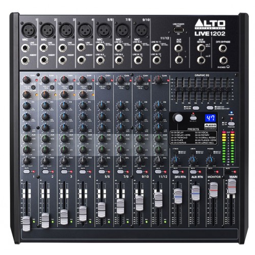 Мікшерний пульт аналоговий Alto Professional LIVE1202