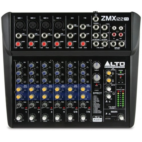 Микшерный пульт аналоговый Alto Professional ZMX122FX