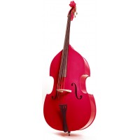 Контрабас STENTOR 1950LCRD Harlequin Rockabilly Double Bass 3/4 (RED)