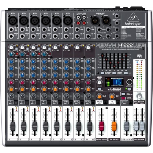 Микшерный пульт BEHRINGER XENYX X1222USB