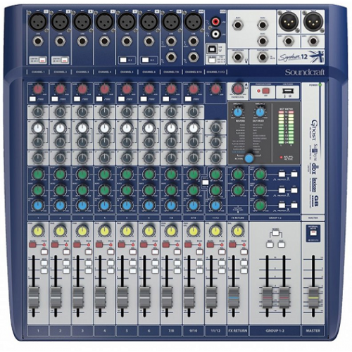 Микшерный пульт SOUNDCRAFT Signature 12 Микшерный пульт SOUNDCRAFT Signature 12