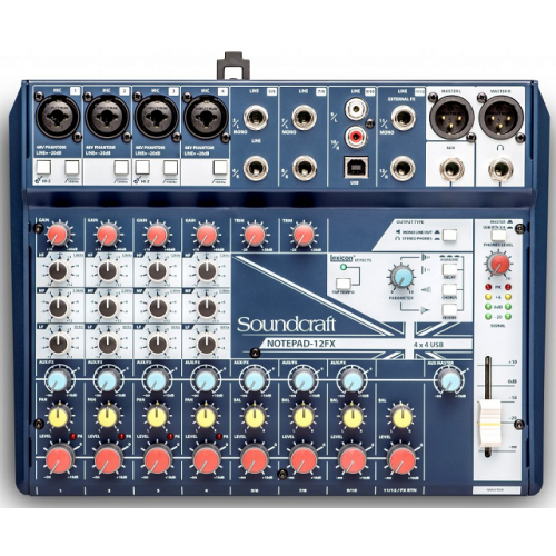 Мікшерний пульт SOUNDCRAFT Notepad-12FX Мікшерний пульт SOUNDCRAFT Notepad-12FX