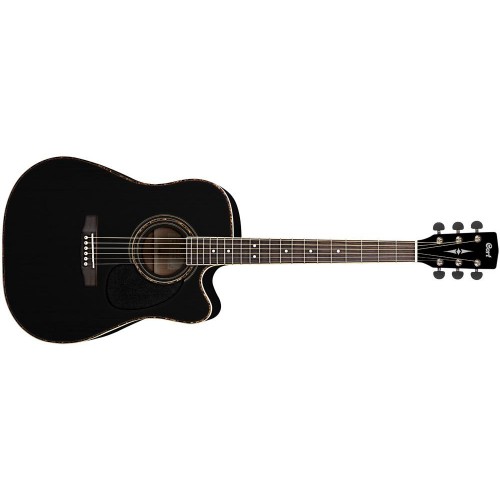 Электроакустическая гитара CORT AD880CE (BK)