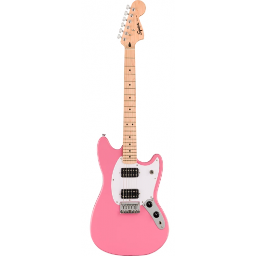 Електрогітара SQUIER by FENDER SONIC MUSTANG HH MN FLASH PINK