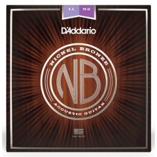 Струны D'ADDARIO NB1152 NICKEL BRONZE CUSTOM LIGHT (11-52)