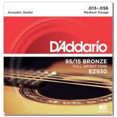 Струни D'ADDARIO EZ930 85/15 BRONZE MEDIUM (13-56) 
