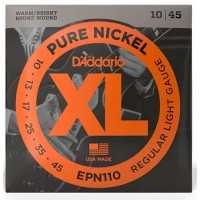 Струны D'ADDARIO EPN110 XL PURE NICKEL REGULAR LIGHT (10-45)