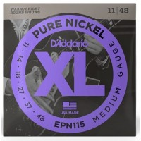 Струны D'ADDARIO EPN115 XL PURE NICKEL BLUES/JAZZ ROCK (11-48)