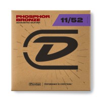 Струни DUNLOP DAP1152 PHOSPHOR BRONZE ACOUSTIC GUITAR STRINGS (11-52) 