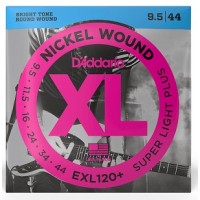 Струни D'ADDARIO EXL120+ XL NICKEL WOUND SUPER LIGHT PLUS (9.5-44) 