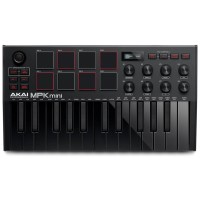 MIDI клавиатура AKAI MPK MINI MK3 Black