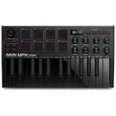 MIDI клавіатура AKAI MPK MINI MK3 Black 