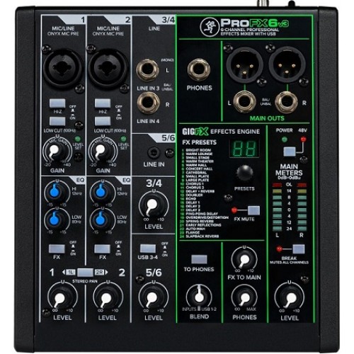 Микшерный пульт MACKIE PROFX6V3