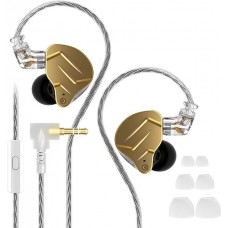 Навушники вакуумні KZ ZSN Pro X Gold з мікрофоном