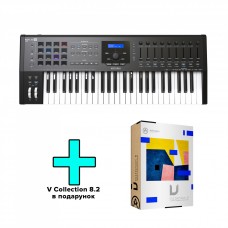 MIDI клавіатура Arturia KeyLab 49 MkII Black Edition + V Collection 8.2