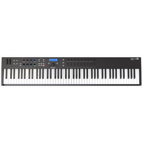 MIDI клавіатура Arturia KeyLab Essential 88 Black Edition