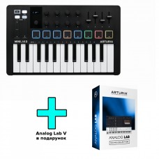 MIDI клавіатура Arturia MiniLab 3 (Black) + ARTURIA ANALOG LAB V