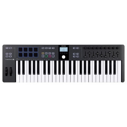 MIDI клавіатура Arturia KeyLab Essential 49 mk3 (Black)