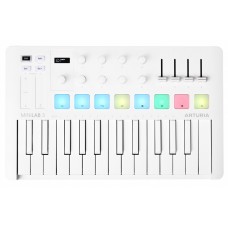 MIDI клавіатура Arturia MiniLab 3 Alpine White Special Edition