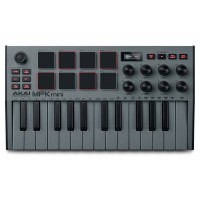 MIDI клавиатура AKAI MPK Mini MK3 Grey