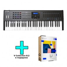 MIDI клавіатура Arturia KeyLab 61 MkII black + V Collection 8.2