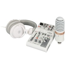 Аудиоинтерфейс YAMAHA AG03MK2 LSPK Live Streaming Pack (White)