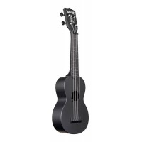 Укулеле KALA WATERMAN MATTE BLACK SOPRANO UKULELE 